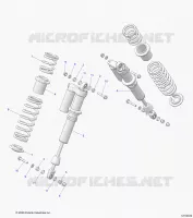 SUSPENSION, AMMORTIZZATORE POSTERIORE
