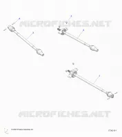 TRASMISSIONE, FRONT, MID, REAR PROP SHAFT
