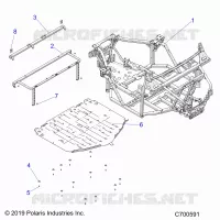 CHASSIS, MAIN TELAIO