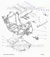 CHASSIS, MAIN FRAME AND SCIARED PLATES
