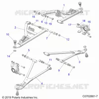 SOSPENSIONI ANTERIORI CONTROL ARMS