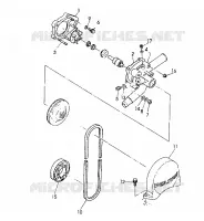 POMPA DELL'ACQUA ASSEMBLY RXL/RXL SKS (4921322132040A)