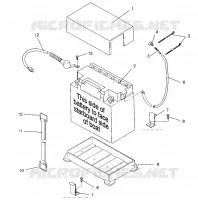 BATTERIA BOX SL 650 B954058 (4930483048B005)