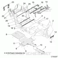 CHASSIS, MAIN FRAME AND SCIARED PLATES