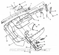 NOSEPAN MONTAGGIO XLT 0940767, XLT SP 0940667   XLT SKS 0940567 (4925022502005A)