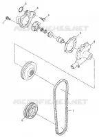 POMPA DELL'ACQUA 500 RMK 0982964 and EUROPEAN 500 RMK E982964 (4942634263C011)