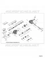 DRIVE TRAIN, PRINCIPALE SCATOLA INGRANAGGI INTERNALS