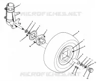 RUOTA ANTERIORE MONTAGGIO   350 2X4 (4919821982017A)