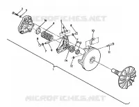 TRASMISSIONE FRIZIONE ASSEMBLY 250 4X4