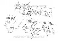 FRENO ANTERIORE MONTAGGIO Sport 400L W958540 (4930133013B004)
