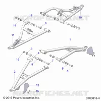 SOSPENSIONI ANTERIORI CONTROL ARMS