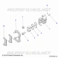 BRAKES, PINZA POSTERIORE