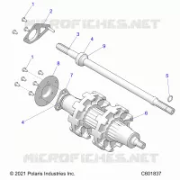 DRIVE TRAIN, JACKSHAFT AND ALBERO DI TRASMISSIONE