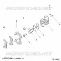 BRAKES, PINZA POSTERIORE