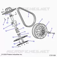 TRASMISSIONE, SECONDARY CLUTCH