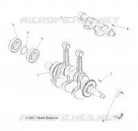 MOTORE, ALBERO MOTORE AND BALANCE SHAFT