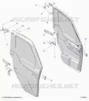 PORTE, FRONT, MOUNTING