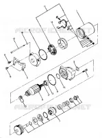 AVVIAMENTO MOTORE ASSEMBLY UPDATED 5/90 (4917711771037A)