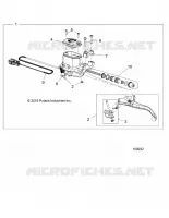 FRENO ANTERIORE BRAKE LEVER AND MASTER CYLINDER