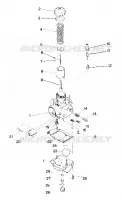 CARBURATORE TRAIL DEALER MUST VERIFY JETTING   CARBURATORE NUMBERS. (4916831683032A)
