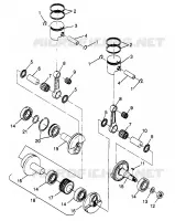 PISTONEEE   ALBERO MOTORE TRAIL RMK 0970961 (4938333833C007)
