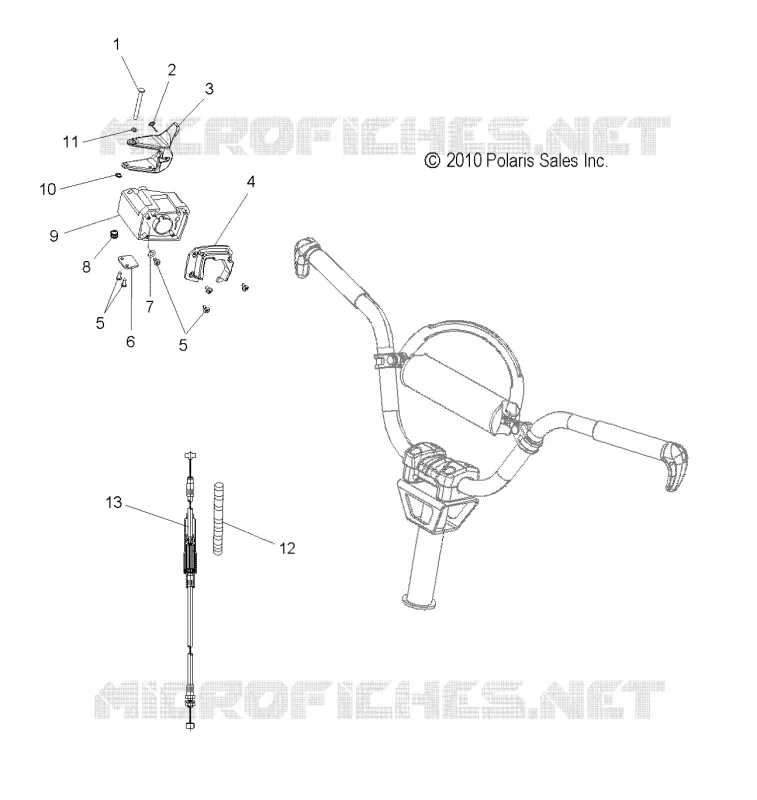 MOTORE, ACCELERATORE CONTROL ASM.