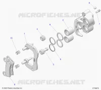 BRAKES, PINZA POSTERIORE