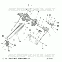 SUSPENSION, POSTERIORE COPPIA ARM