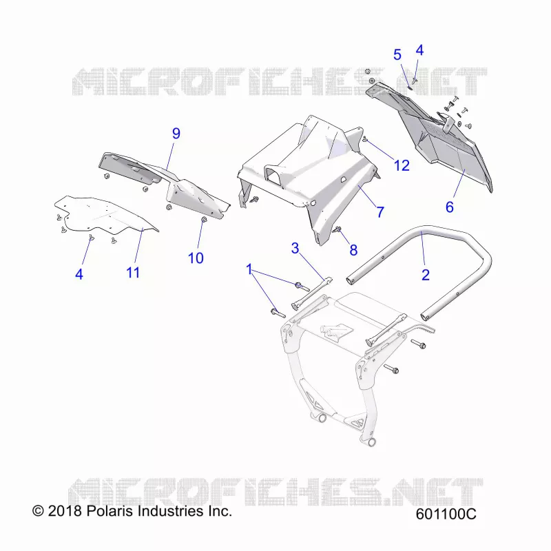 PARAURTI, REAR AND CLOSEOFF