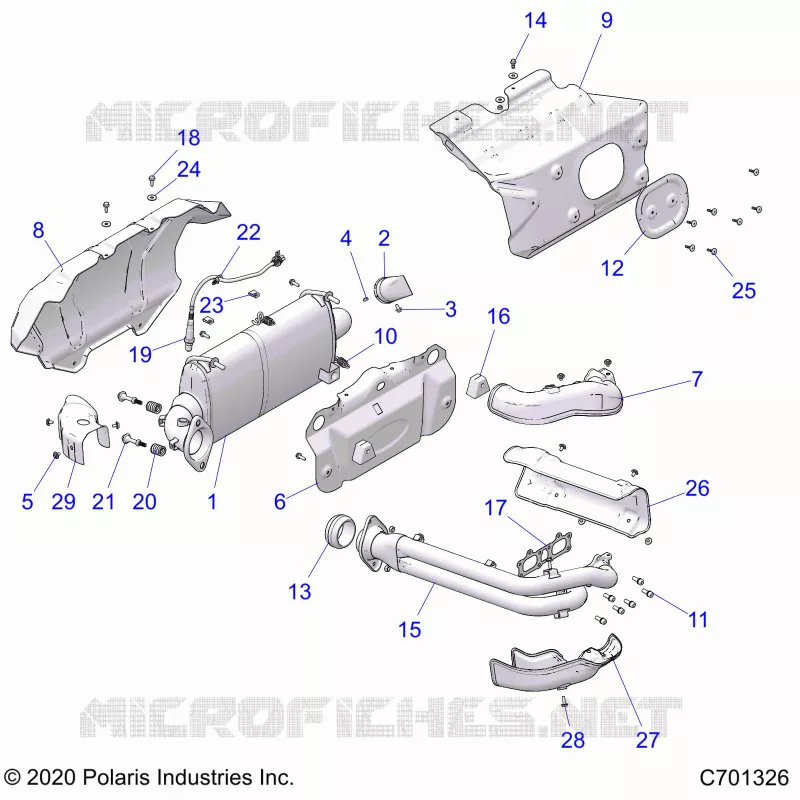 ENGINE, IMPIANTO DI SCARICO