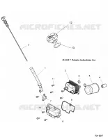 ENGINE, DIPSTICK, CAP AND FILTRO DELL'OLIO