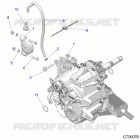 TRASMISSIONE, MAIN GEARCASE MOUNTING