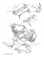 CHASSIS, TELAIO PRINCIPALE