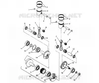PISTONEEE   ALBERO MOTORE SPORT 0960443, SPORT TOURING 0960243  AND EUROPEAN SP (4932223222C013)