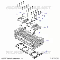 ENGINE, TESTA CILINDRO