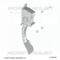 ENGINE, ACCELERATORE PEDALE