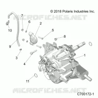 DRIVE TRAIN, MAIN SCATOLA INGRANAGGI MONTAGGIO