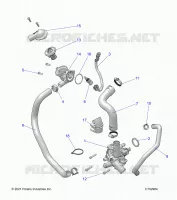 MOTORE, WATERPUMP AND BYPASS