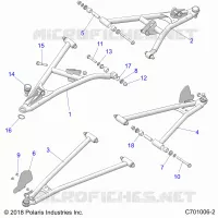 SOSPENSIONI ANTERIORI CONTROL ARMS