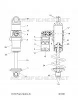 SUSPENSION, SHOCK ANTERIORE TRACK, VELOCITY