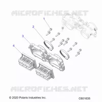 ENGINE, REED VALVE AND CORPO FARFALLATO ADAPTOR