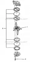POMPA DI BENZINA TRAIL DELUXE E940262 (49273827380032)