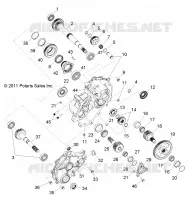 TRASMISSIONE, PRINCIPALE SCATOLA INGRANAGGI INTERNALS 1