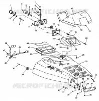 CAPPA DI MONTAGGIO 440 XCR SP 0941660 (4927082708005A)