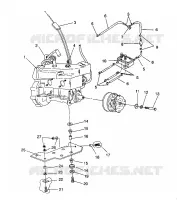 MONTAGGIO DEL MOTORE LITE GT / 0933133 (4923232323021A)