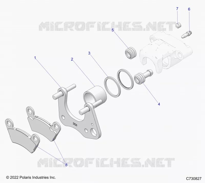 BRAKES, PINZA FRENO ANTERIORE