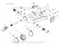 TELAIO, REAR SWING ARM