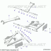 SOSPENSIONE POSTERIORE CONTROL ARMS