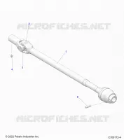 TRASMISSIONE, FRONT PROP SHAFT