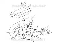 IMPIANTO DI SCARICO LITE/0933433 and  LITE DELUXE/0933431 (4922972297023A)